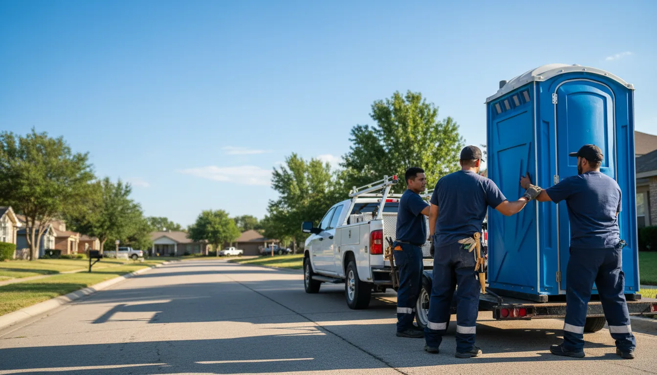 Portable Toilet Rental in Little Elm, TX near me
